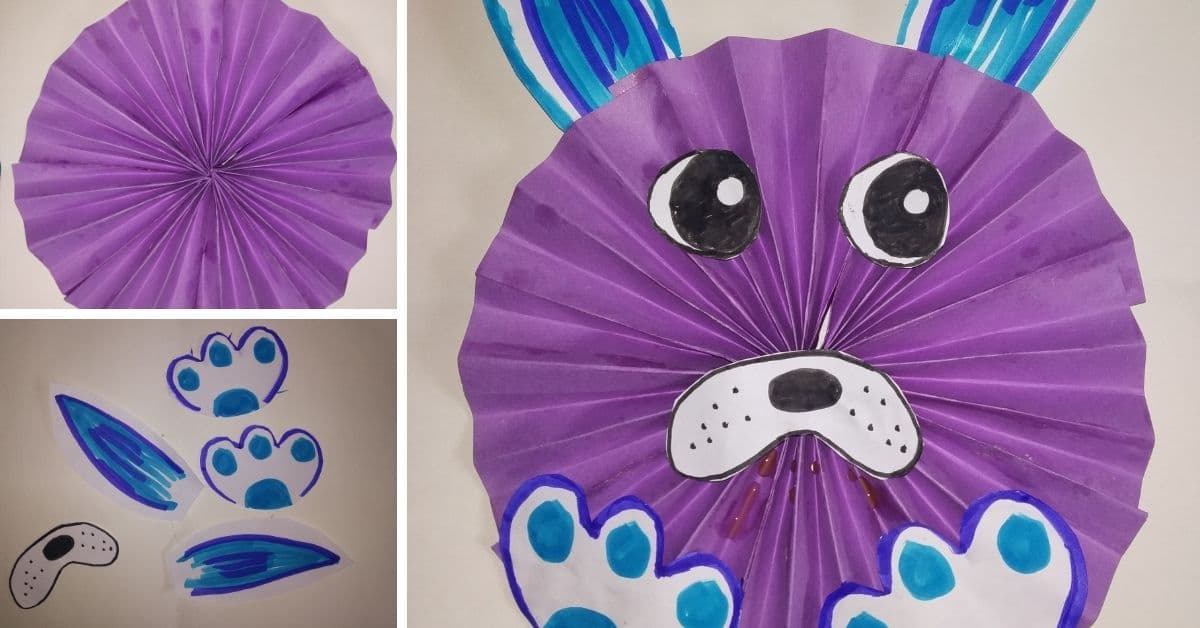 Accordion Paper Bunny Craft