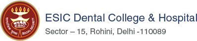 ESIC Dental College, Rohini, New Delhi Logo