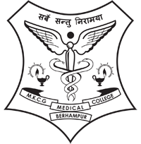 MKCG Medical College, Berhampur Logo