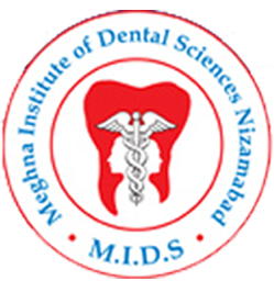 Meghna Institute of Dental Sciences, Nizamabad Logo