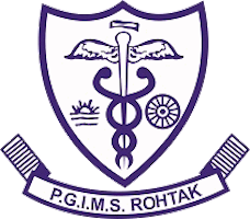 Pt. B D Sharma Postgraduate Institute of Medical Sciences, Rohtak (Haryana) Logo