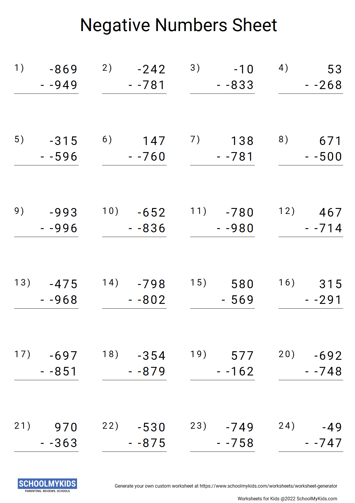 negative-numbers-subtraction-worksheet-generator-undefined-worksheet-creater-schoolmykids