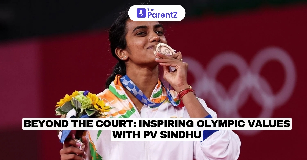 Beyond the Court: Inspiring Olympic Values with PV Sindhu