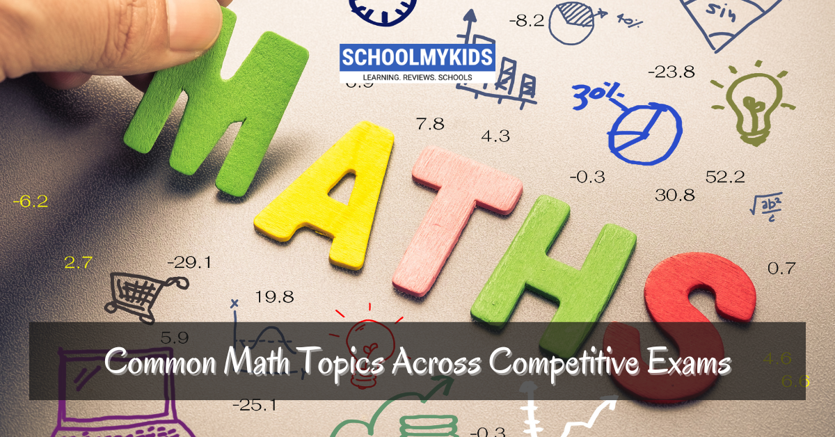 Common Math Topics Across Competitive Exams