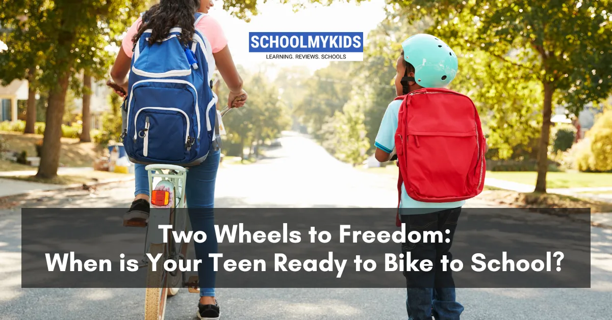 Two Wheels to Freedom: When is Your Teen Ready to Bike to School?