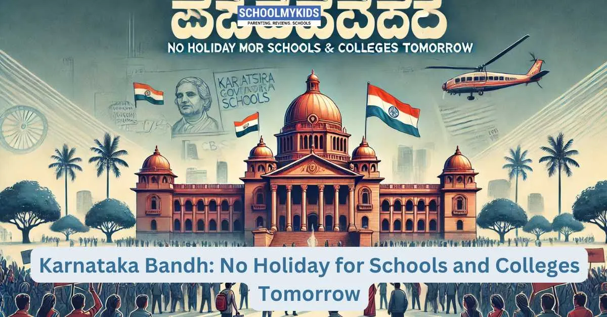 Karnataka Bandh: No Holiday for Schools and Colleges Tomorrow