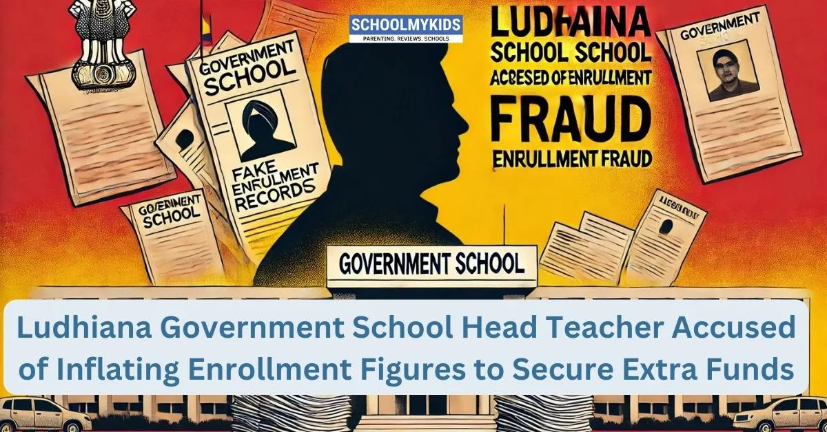Ludhiana Government School Head Teacher Accused of Inflating Enrollment Figures to Secure Extra Funds