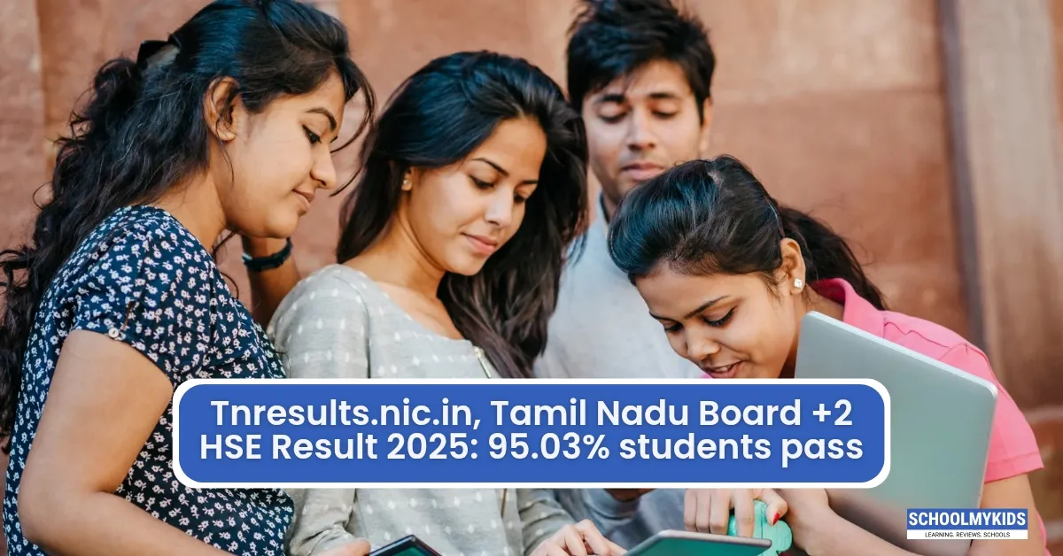 Tnresults.nic.in, Tamil Nadu Board +2 HSE Result 2025: 95.03% Students Pass