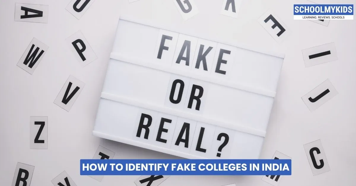 How to Identify Fake Colleges in India
