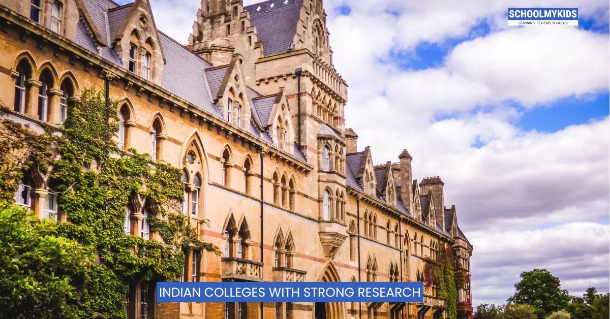 Indian Colleges with Strong Research