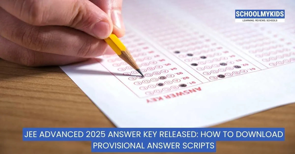 JEE Advanced 2025 Answer Key Released: How to Download Provisional Answer Scripts