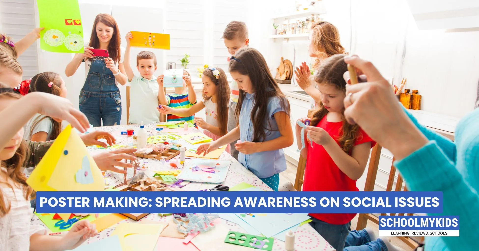 Poster Making: Spreading Awareness on Social Issues