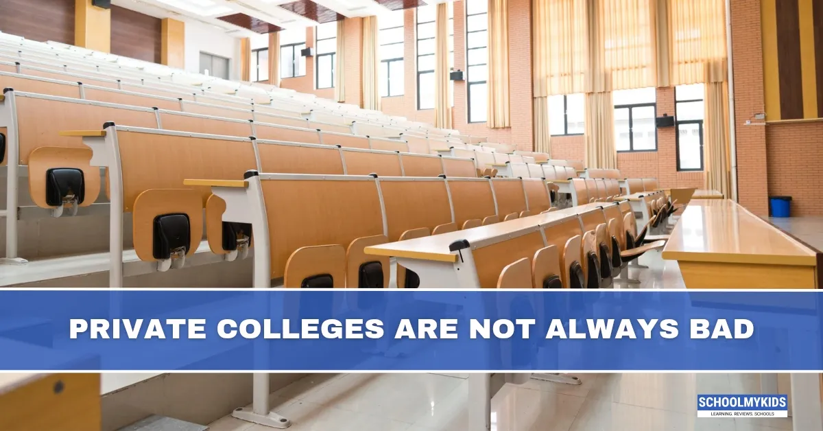 Private Colleges Are Not Always Bad
