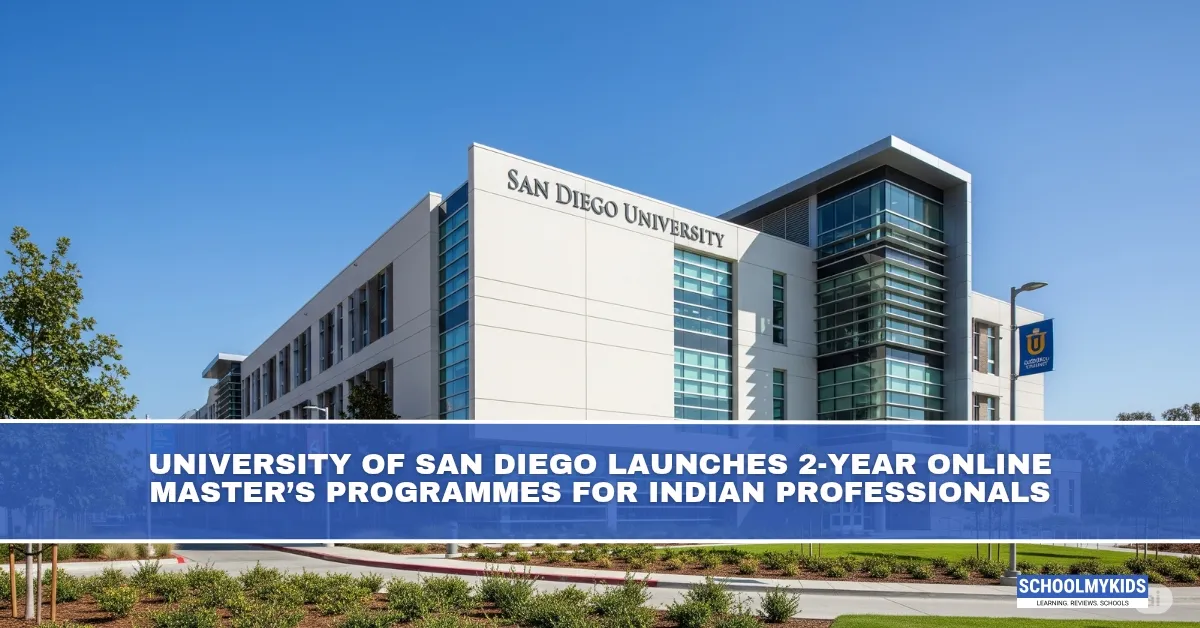 University of San Diego Launches 2-Year Online Master's Programmes for Indian Professionals