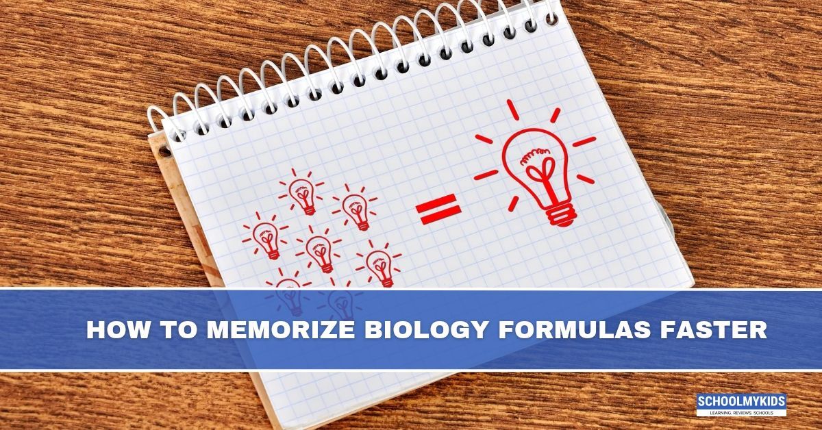 How to Memorize Biology Formulas Faster