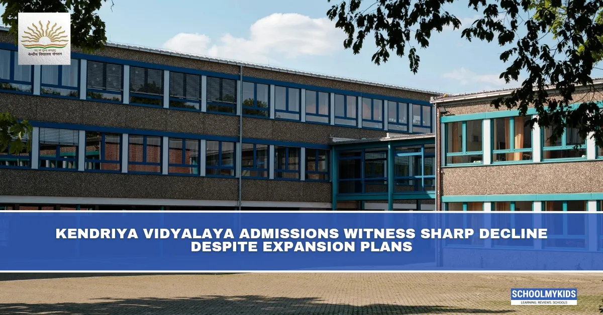 Kendriya Vidyalaya Admissions Witness Sharp Decline Despite Expansion Plans