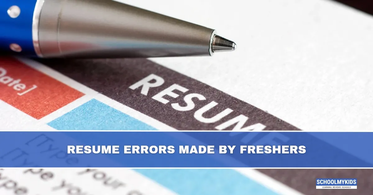 Resume Errors Made by Freshers