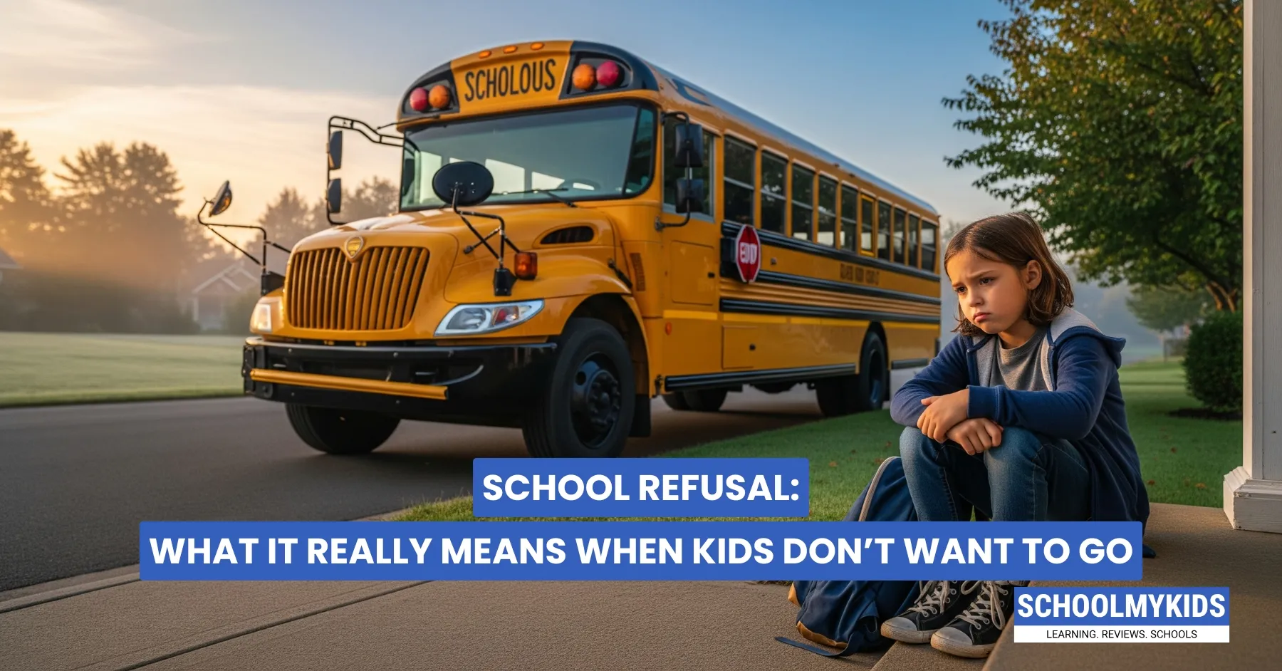 School Refusal: What It Really Means When Kids Don’t Want to Go