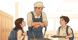 School's Hidden Helpers: Befriending the Staff