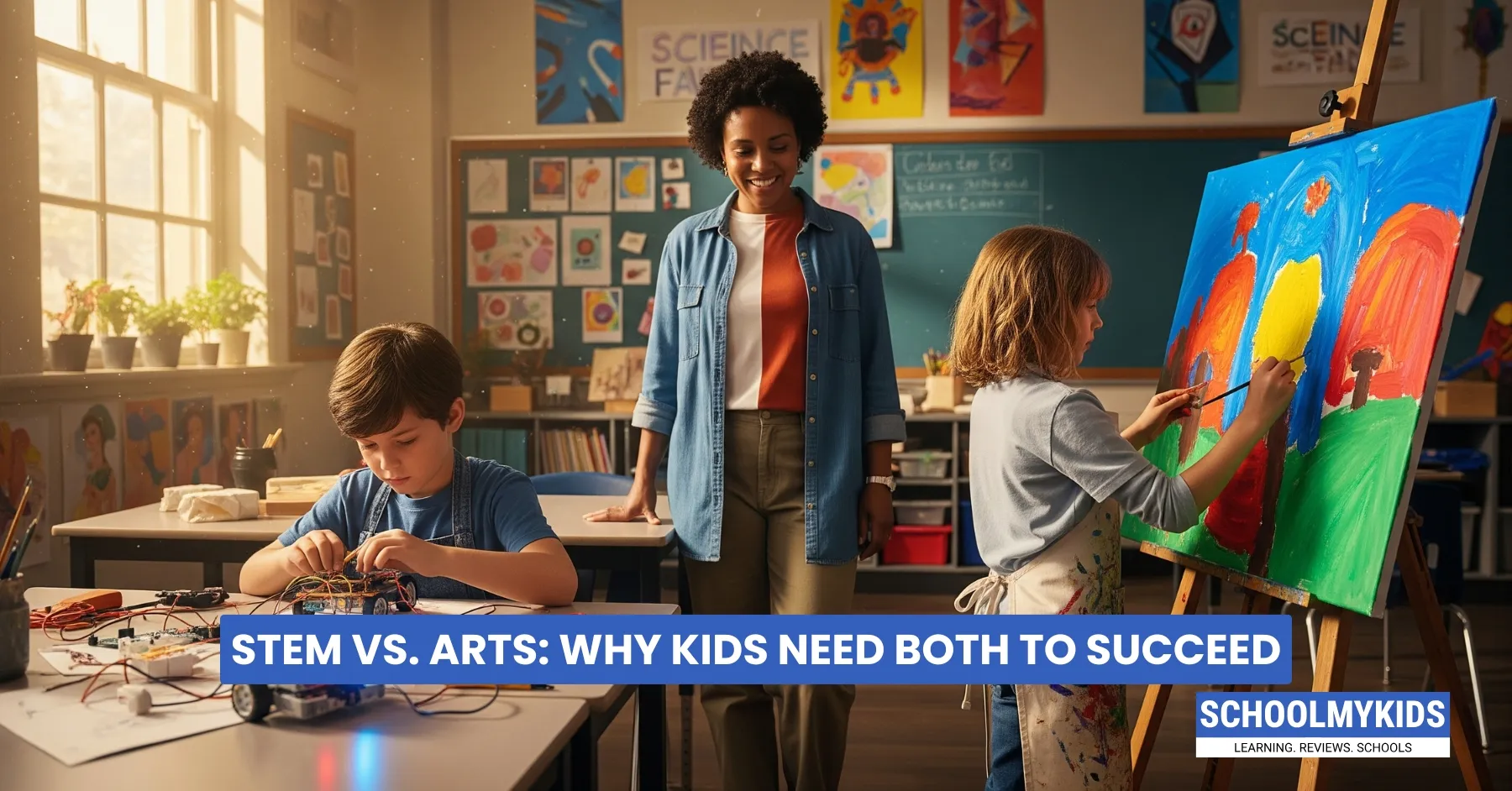 STEM vs. Arts: Why Kids Need Both to Succeed
