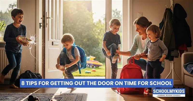 8 Tips for Getting Out the Door on Time for School