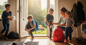 8 Tips for Getting Out the Door on Time for School
