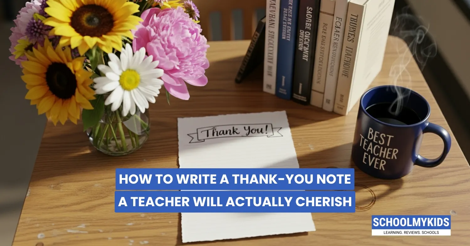 How to Write a Thank-You Note a Teacher Will Actually Cherish