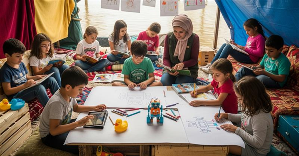 Our Schools Are Flooded: How to Keep Kids Learning and Engaged When Disaster Strikes