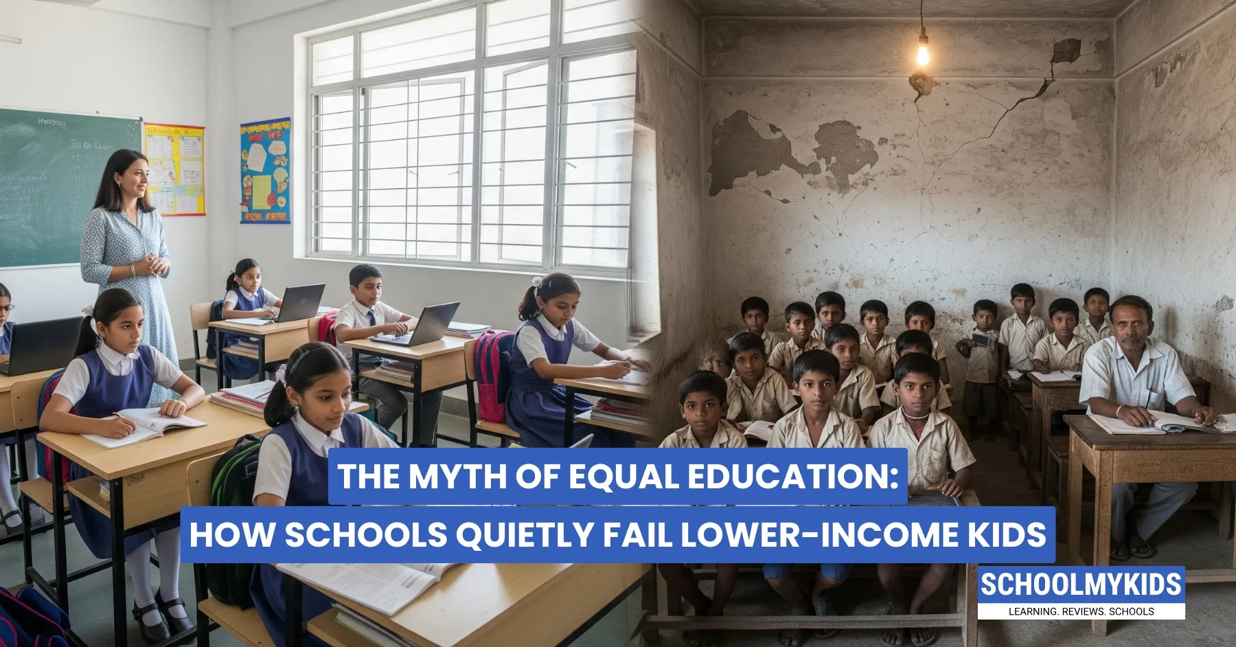 The Myth of Equal Education: How Schools Quietly Fail Lower-Income Kids