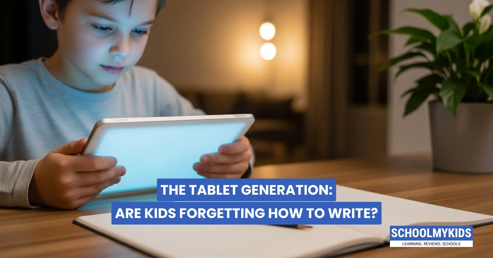 The Tablet Generation: Are Kids Forgetting How to Write?