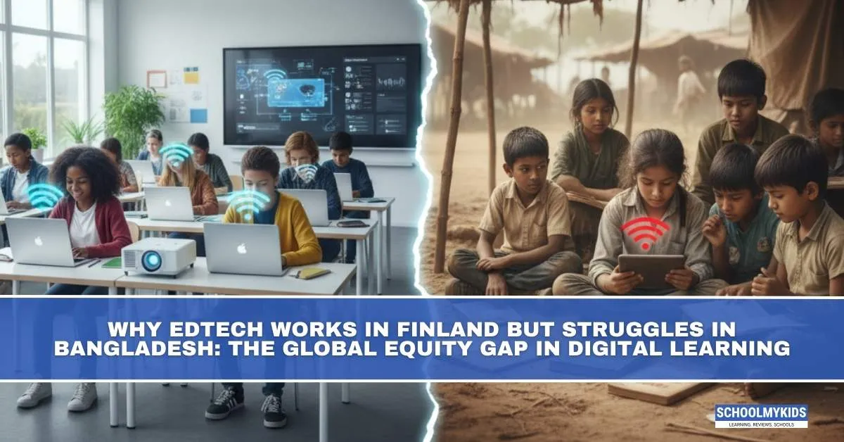 Why EdTech Works in Finland but Struggles in Bangladesh: The Global Equity Gap in Digital Learning