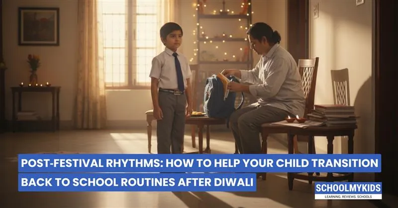 Post-Festival Rhythms: How to Help Your Child Transition Back to School Routines After Diwali