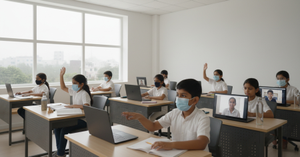 Delhi Schools Switch to Hybrid Classes as Post-Diwali Smog Chokes the Capital