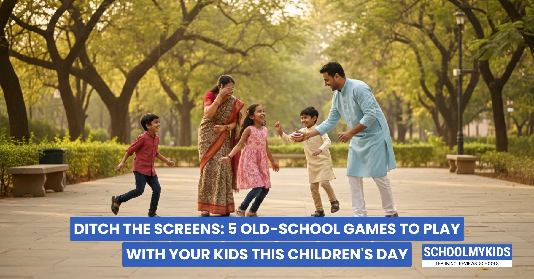 Ditch the Screens: 5 Old-School Games to Play With Your Kids This Children's Day