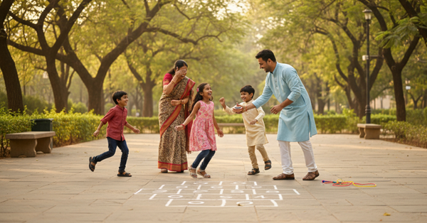 Ditch the Screens: 5 Old-School Games to Play With Your Kids This Children's Day