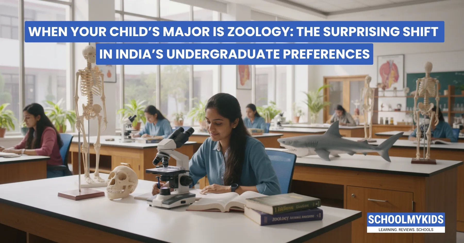 When Your Child's Major Is Zoology: The Surprising Shift in India's Undergraduate Preferences