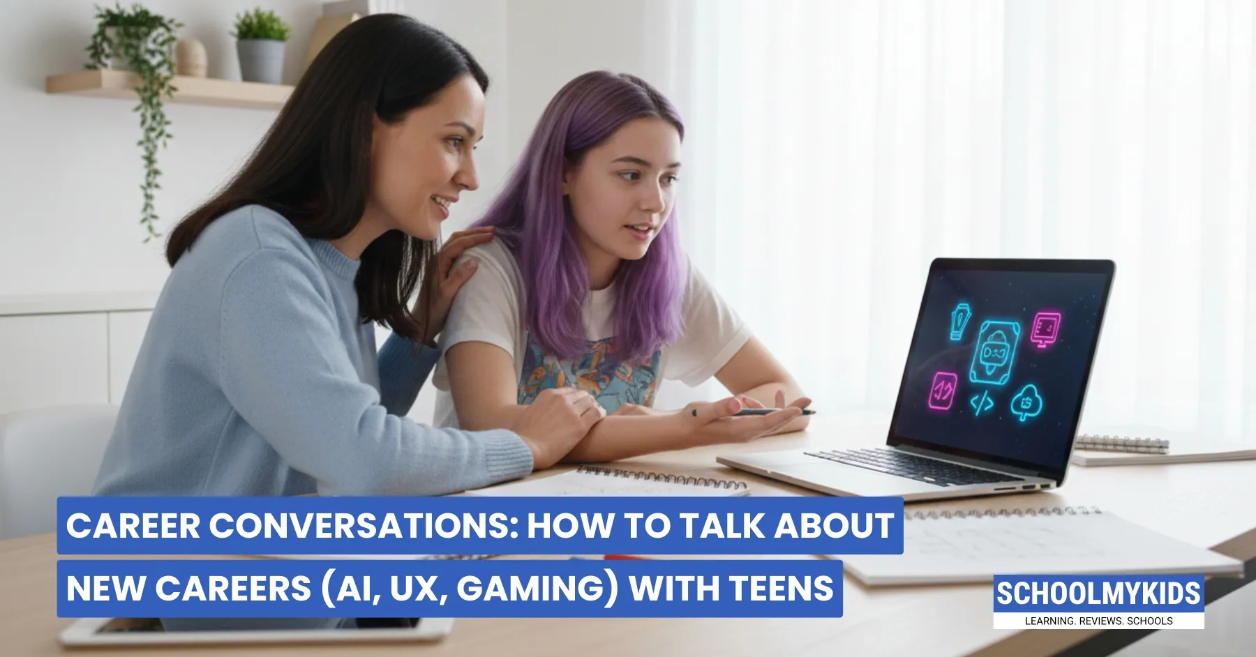 Career Conversations: How to Talk About New Careers (AI, UX, Gaming) With Teens