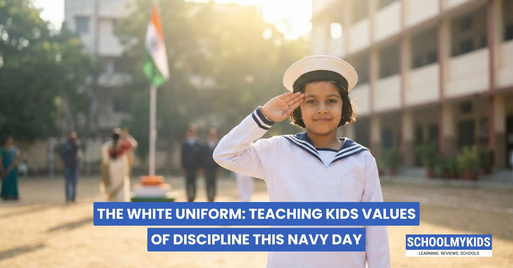 The White Uniform: Teaching Kids Values of Discipline this Navy Day
