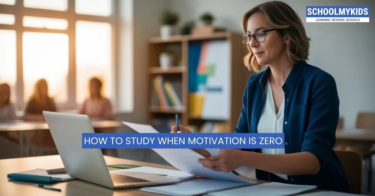 How to Study When Motivation Is Zero