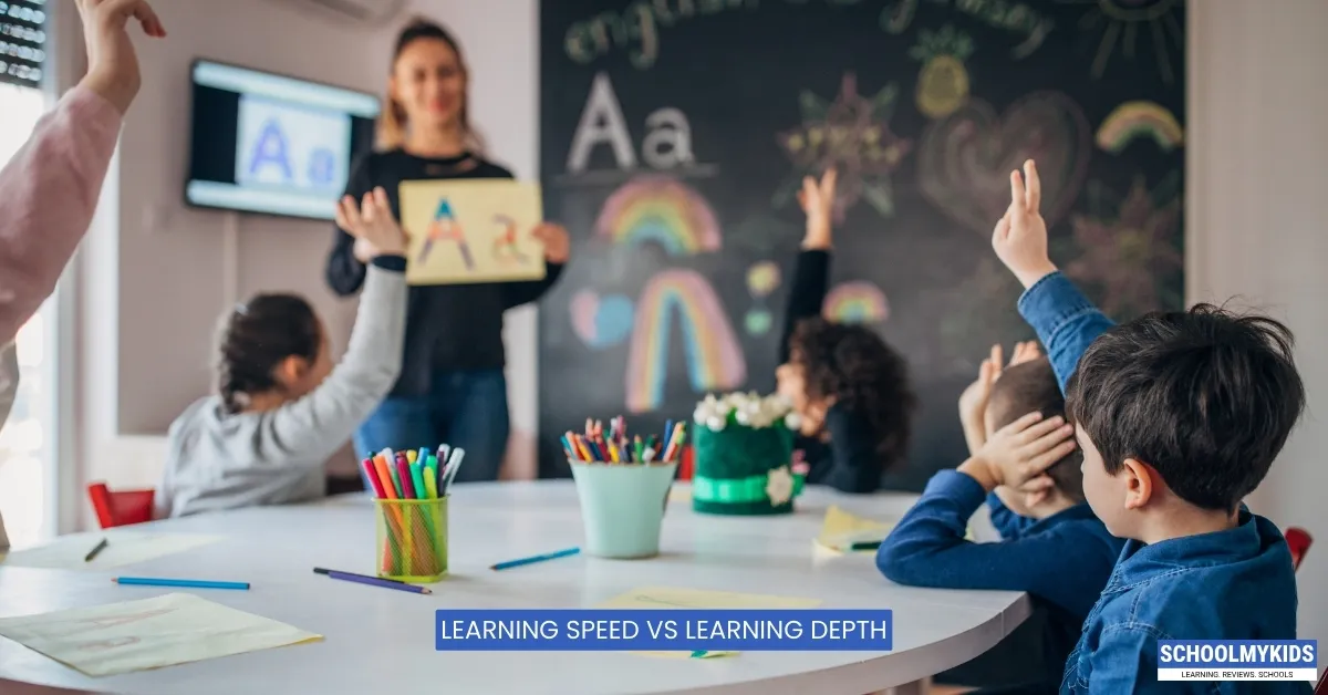 Learning Speed Vs Learning Depth
