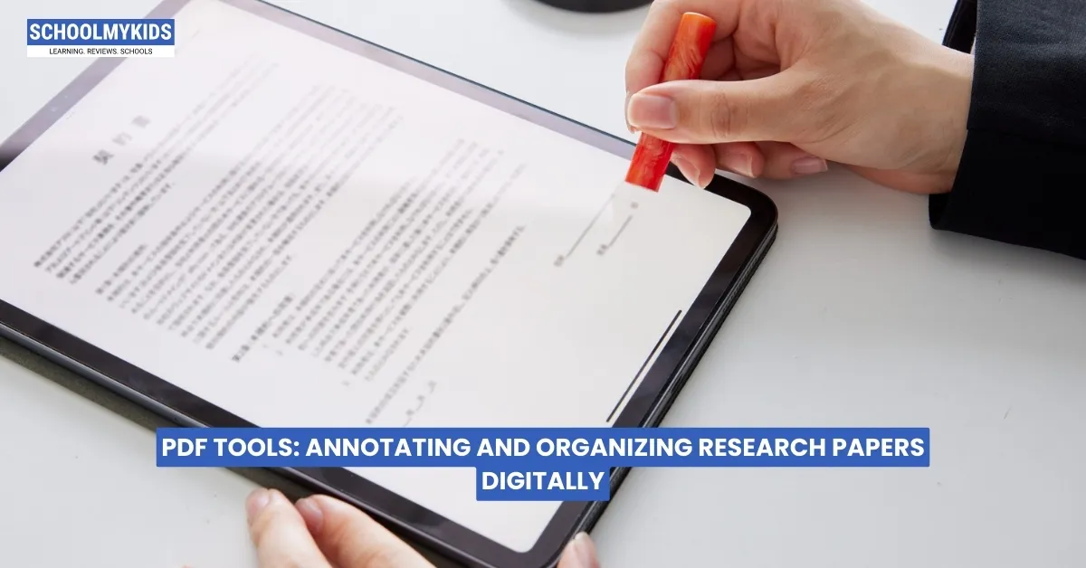 PDF Tools: Annotating and Organizing Research Papers Digitally