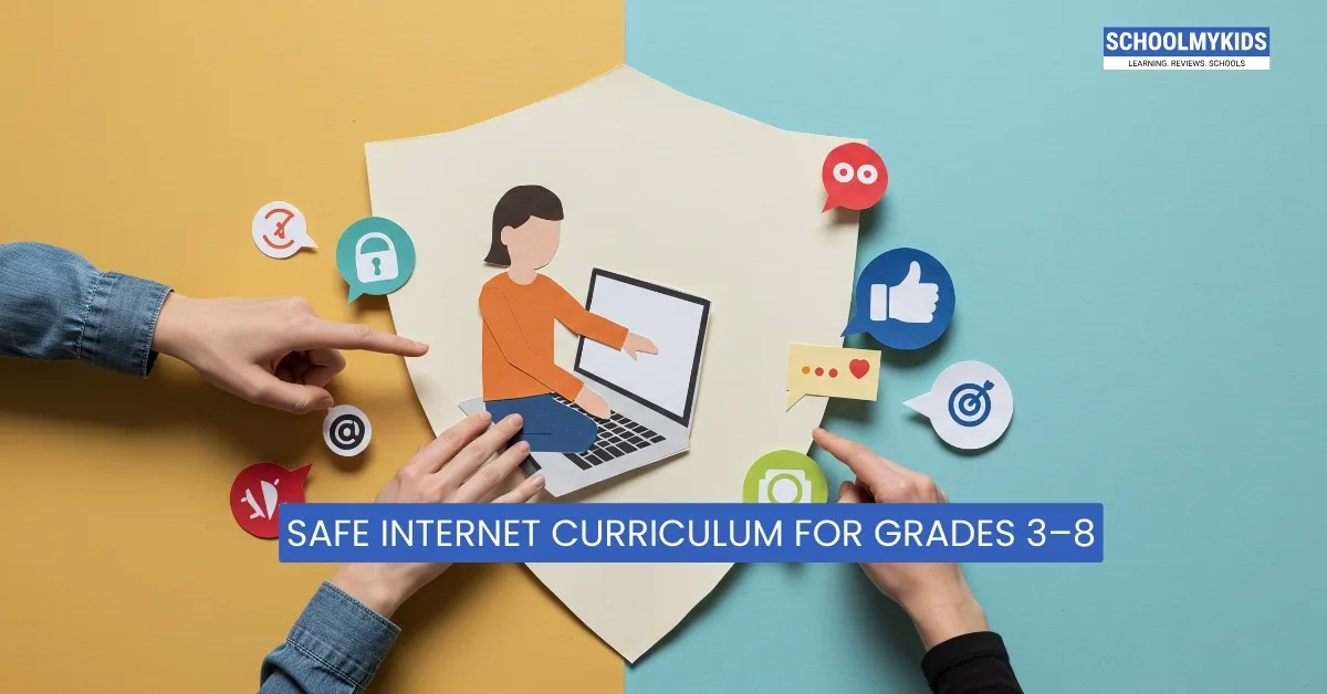 Safe Internet Curriculum for Grades 3-8