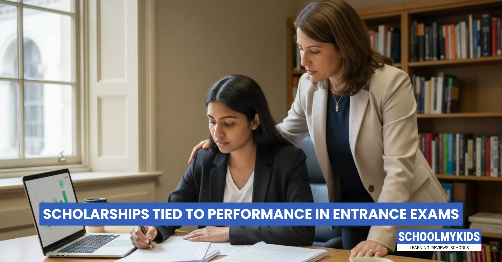 Scholarships Tied to Performance in Entrance Exams