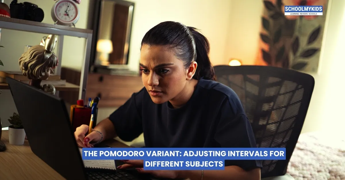 The 'Pomodoro' Variant: Adjusting Intervals for Different Subjects