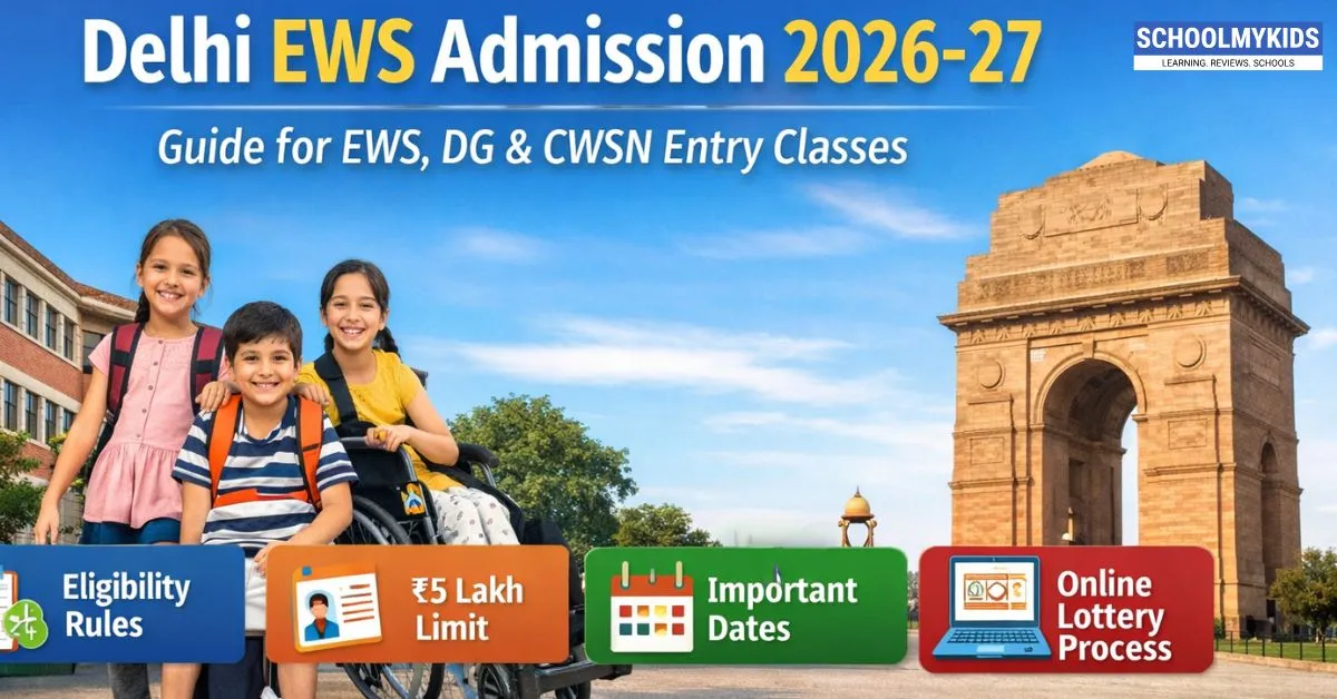 Delhi EWS Admission 2026-27: Complete Parent Guide for EWS, DG & CWSN Entry-Level Admissions