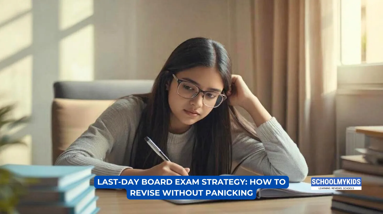 Last-Day Board Exam Strategy: How to Revise Without Panicking