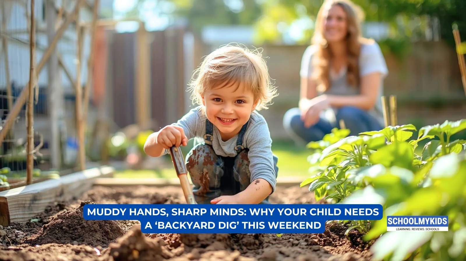Muddy Hands, Sharp Minds: Why Your Child Needs a ‘Backyard Dig’ This Weekend