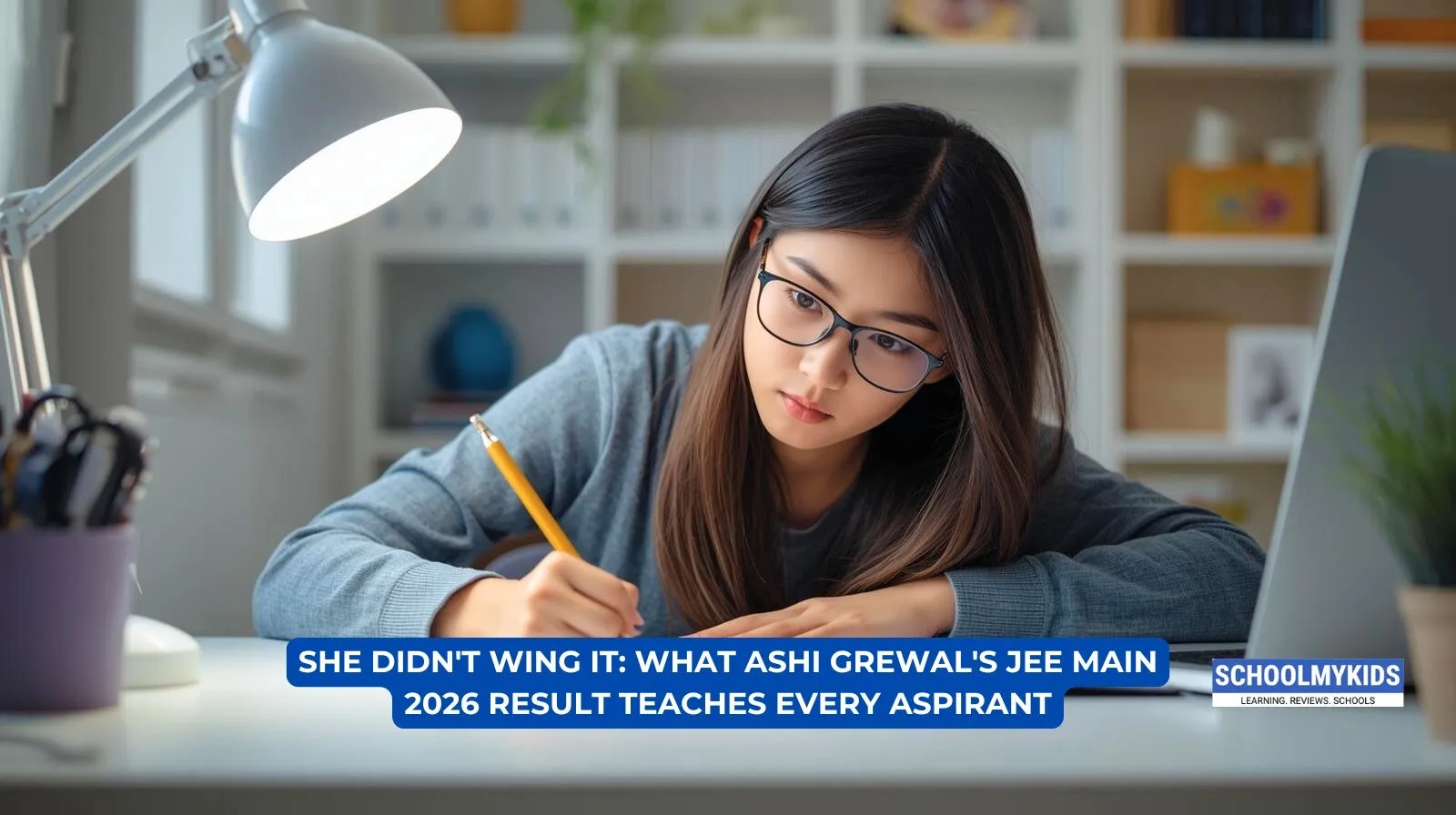 She Didn't Wing It: What Ashi Grewal's JEE Main 2026 Result Teaches Every Aspirant