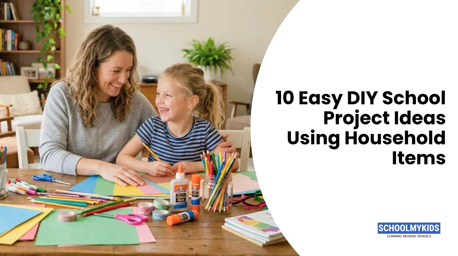 10 Easy DIY School Project Ideas Using Household Items