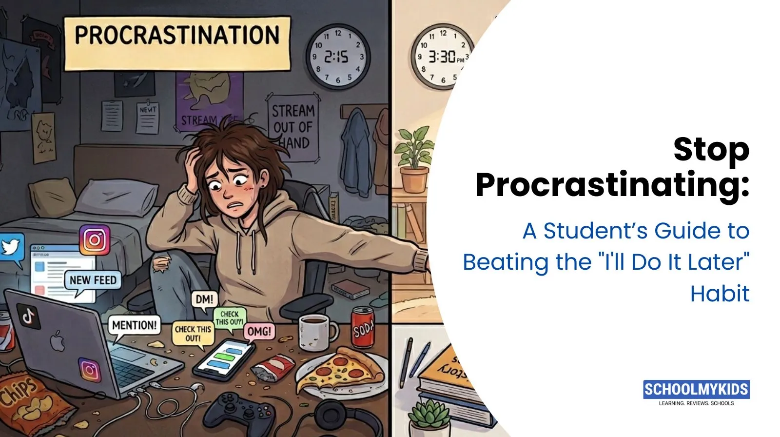 Stop Procrastinating: A Student’s Guide to Beating the 'I'll Do It Later' Habit